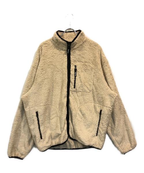 SUPREME（シュプリーム）Supreme (シュプリーム) Kate Moss Fleece Jacket ベージュ サイズ:Lの古着・服飾アイテム