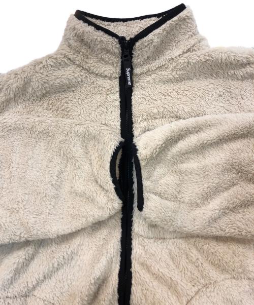 SUPREME（シュプリーム）Supreme (シュプリーム) Kate Moss Fleece Jacket ベージュ サイズ:Lの古着・服飾アイテム