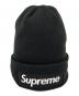 SUPREME（シュプリーム）の古着「ボックスロゴニット帽」｜ブラック