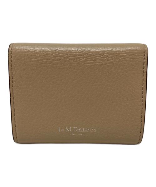 J&M DAVIDSON（ジェイ＆エム デヴィッドソン）J&M DAVIDSON (ジェイ＆エム デヴィッドソン) スタッヅウォレット ベージュの古着・服飾アイテム