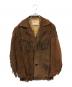 RANCHER by Schott Bros（ランチャー×ショットブロス）の古着「フリンジウエスタンスエードジャケット」｜ブラウン