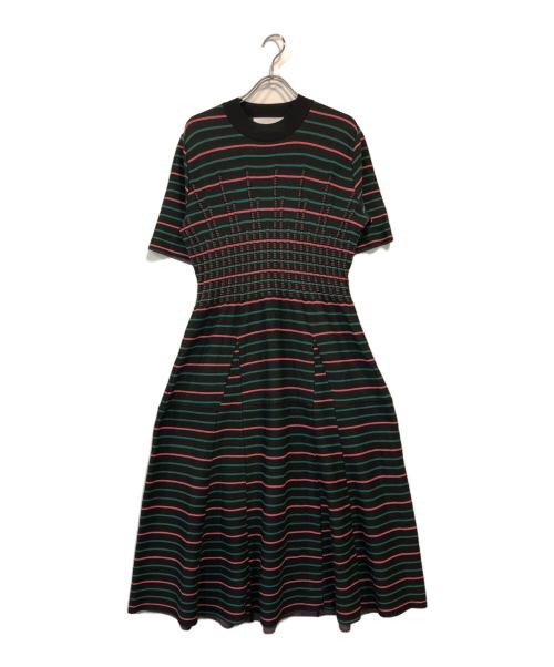 AKIRA NAKA（アキラナカ）AKIRA NAKA (アキラナカ) vivica ニットワンピース ブラック サイズ:2の古着・服飾アイテム