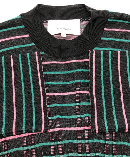 AKIRA NAKA（アキラナカ）AKIRA NAKA (アキラナカ) vivica ニットワンピース ブラック サイズ:2の古着・服飾アイテム