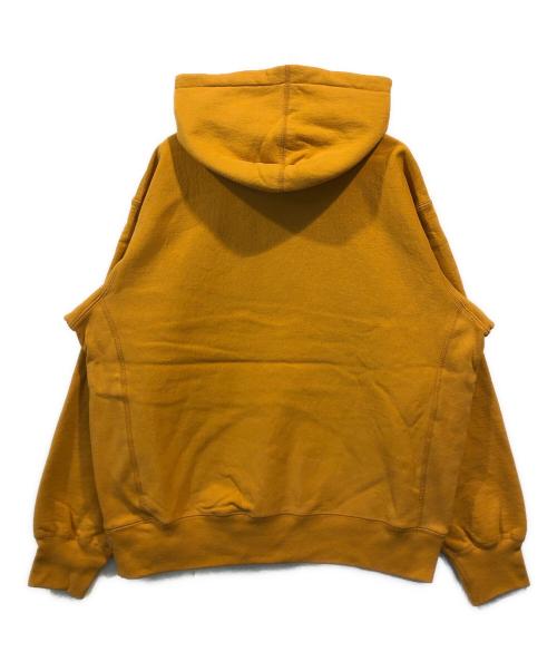SUPREME（シュプリーム）SUPREME (シュプリーム) シェニール アラビックロゴ スウェットパーカー イエローマスタード サイズ:Sの古着・服飾アイテム