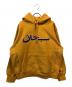 SUPREME（シュプリーム）の古着「シェニール アラビックロゴ スウェットパーカー」｜イエローマスタード