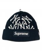 SUPREME×New Era×NEW YORK YANKEESシュプリーム×ニューエラ×ニューヨークヤンキース）の古着「ニューエラ ボックス ロゴ ビーニー 