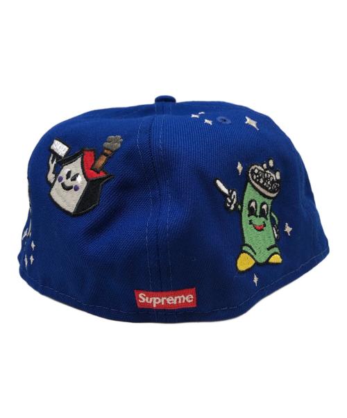 SUPREME（シュプリーム）Supreme (シュプリーム) New Era (ニューエラ) NEW YORK YANKEES (ニューヨークヤンキース) トリプルネームボックスロゴキャップ ネイビー サイズ:7　2/1 未使用品の古着・服飾アイテム