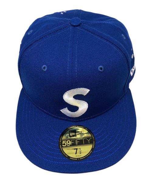 SUPREME（シュプリーム）Supreme (シュプリーム) New Era (ニューエラ) NEW YORK YANKEES (ニューヨークヤンキース) トリプルネームボックスロゴキャップ ネイビー サイズ:7　2/1 未使用品の古着・服飾アイテム