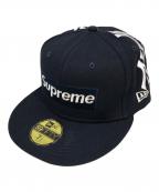 SUPREME×New Eraシュプリーム×ニューエラ）の古着「Sロゴベースボールキャップ」｜ブルー
