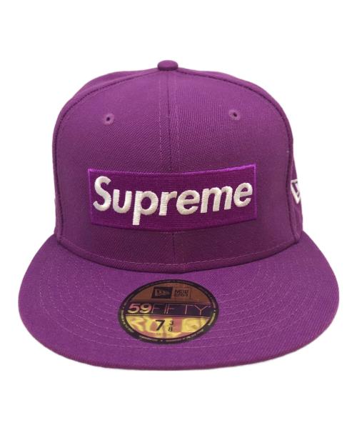 SUPREME（シュプリーム）SUPREME (シュプリーム) New Era (ニューエラ) ノーコンプボックスロゴキャップ パープルの古着・服飾アイテム