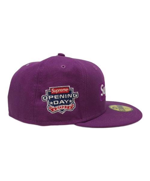 SUPREME（シュプリーム）SUPREME (シュプリーム) New Era (ニューエラ) ノーコンプボックスロゴキャップ パープルの古着・服飾アイテム