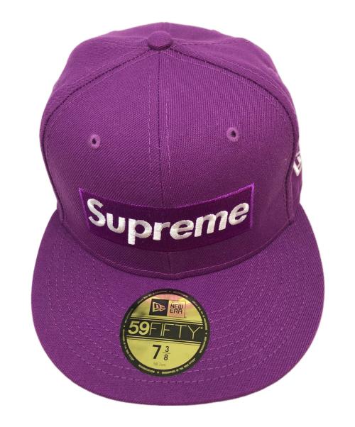SUPREME（シュプリーム）SUPREME (シュプリーム) New Era (ニューエラ) ノーコンプボックスロゴキャップ パープルの古着・服飾アイテム