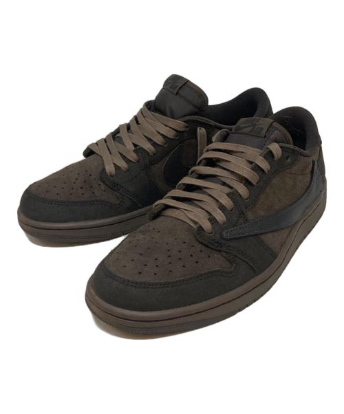 NIKE（ナイキ）NIKE (ナイキ) TRAVIS SCOTT (トラヴィス・スコット) Velvet Brown and Dark Mocha ブラウン サイズ:26の古着・服飾アイテム