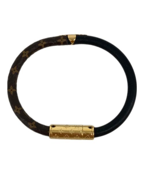 LOUIS VUITTON（ルイ ヴィトン）LOUIS VUITTON (ルイ ヴィトン) モノグラム ブラスレ・デイリー コンフィデンシャル ブラウンの古着・服飾アイテム