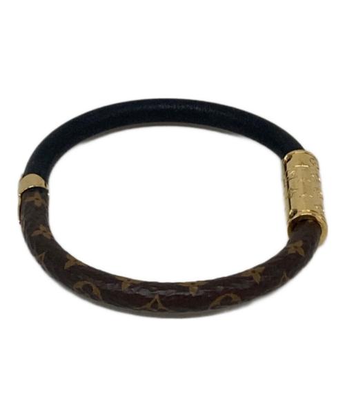 LOUIS VUITTON（ルイ ヴィトン）LOUIS VUITTON (ルイ ヴィトン) モノグラム ブラスレ・デイリー コンフィデンシャル ブラウンの古着・服飾アイテム