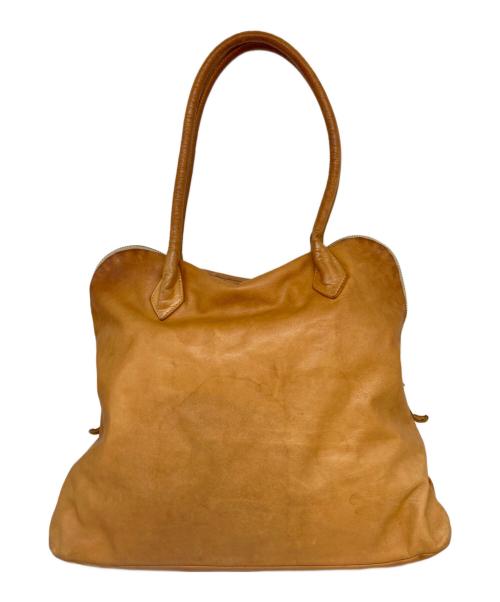 CLASKA（クラスカ）CLASKA (クラスカ) レザートートバッグ キャメルの古着・服飾アイテム