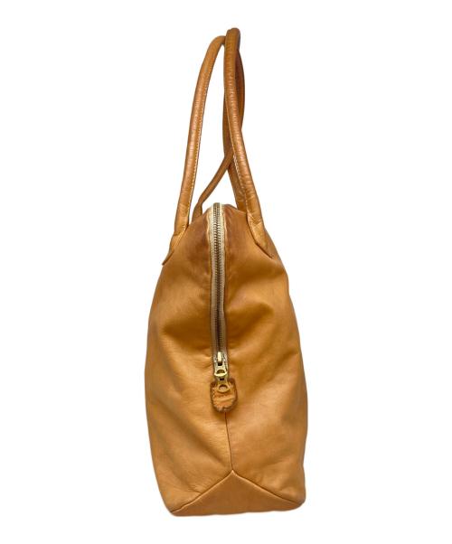 CLASKA（クラスカ）CLASKA (クラスカ) レザートートバッグ キャメルの古着・服飾アイテム