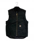 CarHarttカーハート）の古着「DUCK VEST ARCTIC QUILT」｜ブラック