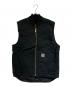 CarHartt（カーハート）の古着「DUCK VEST ARCTIC QUILT」｜ブラック