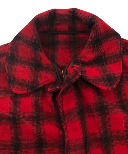 WOOLRICH（ウールリッチ）WOOLRICH (ウールリッチ) 80sバッファローチェックハンティングジャケット レッド×ブラック サイズ:SIZE 40の古着・服飾アイテム
