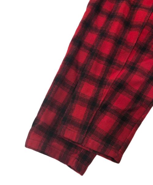 WOOLRICH（ウールリッチ）WOOLRICH (ウールリッチ) 80sバッファローチェックハンティングジャケット レッド×ブラック サイズ:SIZE 40の古着・服飾アイテム