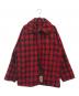 WOOLRICH（ウールリッチ）の古着「80sバッファローチェックハンティングジャケット」｜レッド×ブラック