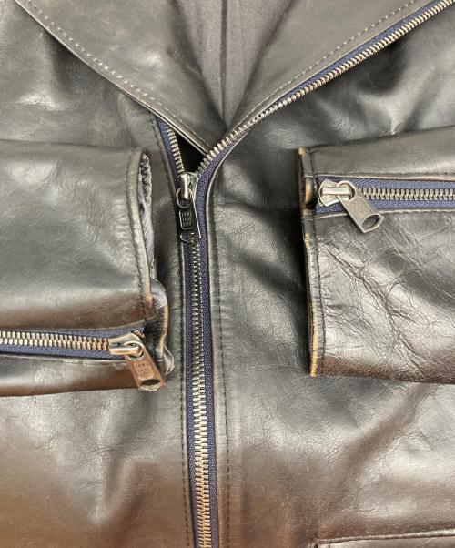 nonnative（ノンネイティブ）nonnative (ノンネイティブ) ライダースジャケット ブラック サイズ:1の古着・服飾アイテム