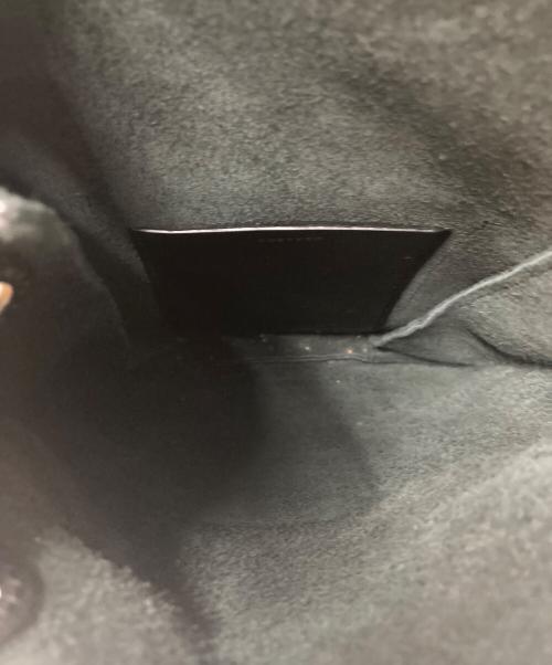 ORSETTO（オルセット）ORSETTO (オルセット) レザーワンハンドルバッグ ブラックの古着・服飾アイテム