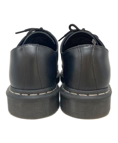 Dr.Martens（ドクターマーチン）Dr.Martens (ドクターマーチン) ホワイトステッチ3ホールシューズ ブラック サイズ:UK8の古着・服飾アイテム