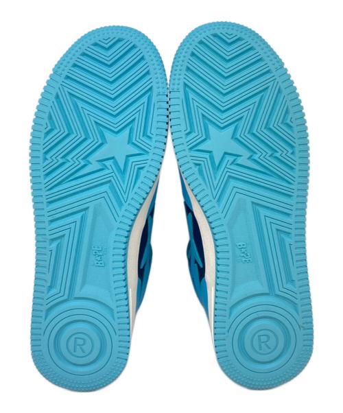 A BATHING APE（ア ベイシング エイプ）A BATHING APE (ア ベイシング エイプ) ハイカットスニーカー スカイブルー サイズ:29cmの古着・服飾アイテム