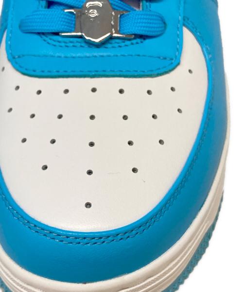 A BATHING APE（ア ベイシング エイプ）A BATHING APE (ア ベイシング エイプ) ハイカットスニーカー スカイブルー サイズ:29cmの古着・服飾アイテム