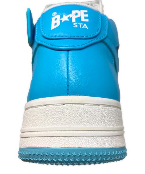 A BATHING APE（ア ベイシング エイプ）A BATHING APE (ア ベイシング エイプ) ハイカットスニーカー スカイブルー サイズ:29cmの古着・服飾アイテム