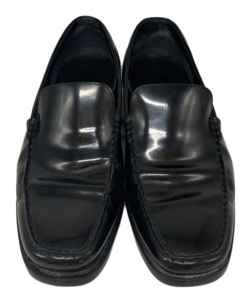 TOD'S（トッズ）TOD'S (トッズ) ヴァンプドライビングシューズ ブラック サイズ:SIZE 6の古着・服飾アイテム