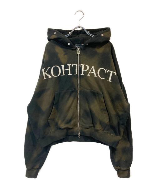 dig your own grave（デグヨアオウングレイブ）dig your own grave (デグヨアオウングレイブ) DIG YOUR OWN GRAVE FUR ZIP HOODY ブラック サイズ:XSの古着・服飾アイテム