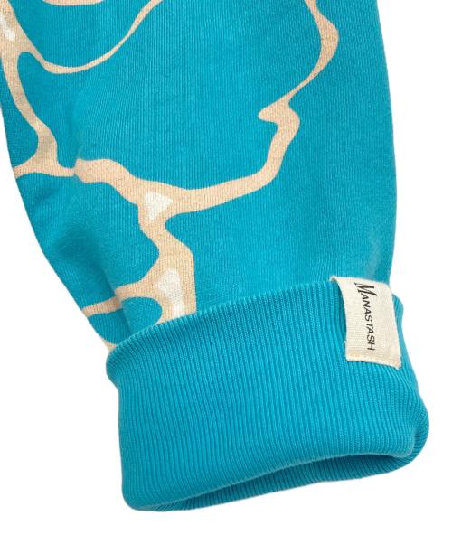 Manastash（マナスタッシュ）Manastash (マナスタッシュ) LITHIUM CREWNECK SWEAT ブルー サイズ:JPN Lの古着・服飾アイテム