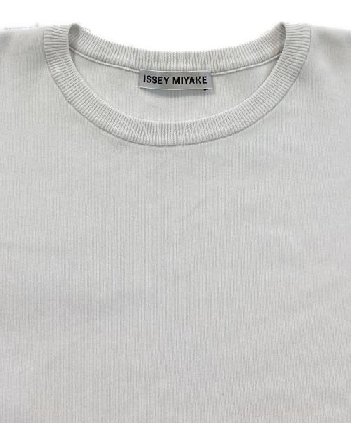 ISSEY MIYAKE（イッセイミヤケ）ISSEY MIYAKE (イッセイミヤケ) アシンメトリーニット グレー サイズ:SIZE 2の古着・服飾アイテム