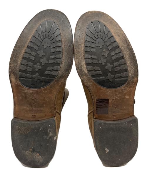 BOTTEGA VENETA（ボッテガベネタ）BOTTEGA VENETA (ボッテガベネタ) ジョッパーブーツ ブラウン サイズ:24.5の古着・服飾アイテム