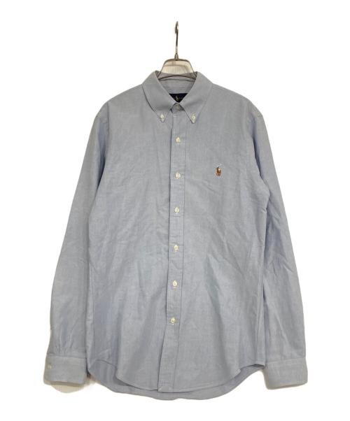 RALPH LAUREN（ラルフローレン）RALPH LAUREN (ラルフローレン) ポニー刺繍オックスフォードシャツ スカイブルー サイズ:Sの古着・服飾アイテム