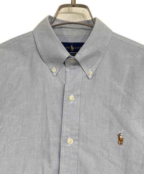RALPH LAUREN（ラルフローレン）RALPH LAUREN (ラルフローレン) ポニー刺繍オックスフォードシャツ スカイブルー サイズ:Sの古着・服飾アイテム