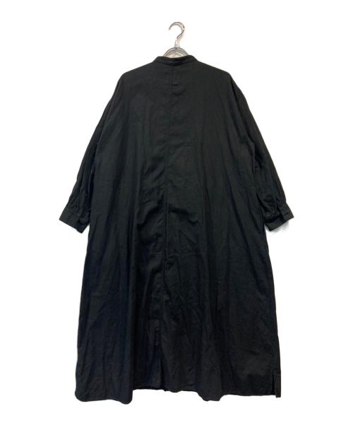 オオカミとフクロウ（オオカミトフクロウ）オオカミとフクロウ (オオカミトフクロウ) ピンタックブラウスワンピース ブラック サイズ:-の古着・服飾アイテム