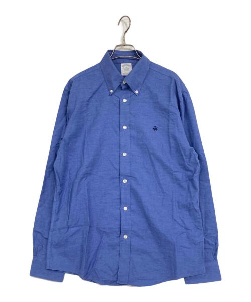 BROOKS BROTHERS（ブルックスブラザーズ）BROOKS BROTHERS (ブルックスブラザーズ) ボタンダウンシャツ ブルー サイズ:Mの古着・服飾アイテム