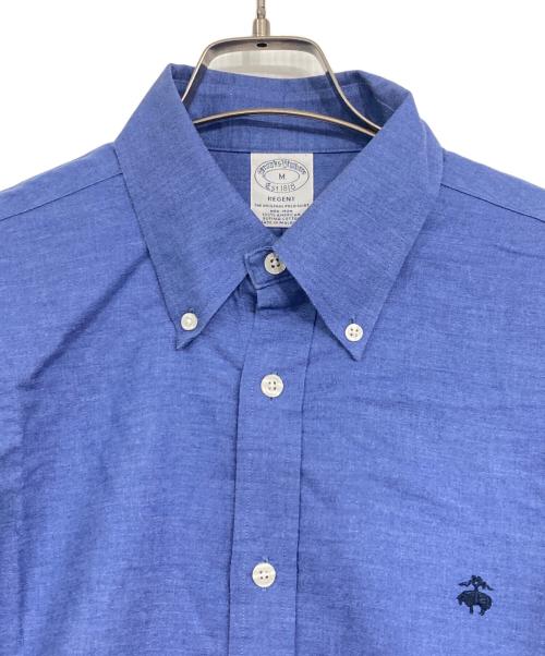 BROOKS BROTHERS（ブルックスブラザーズ）BROOKS BROTHERS (ブルックスブラザーズ) ボタンダウンシャツ ブルー サイズ:Mの古着・服飾アイテム