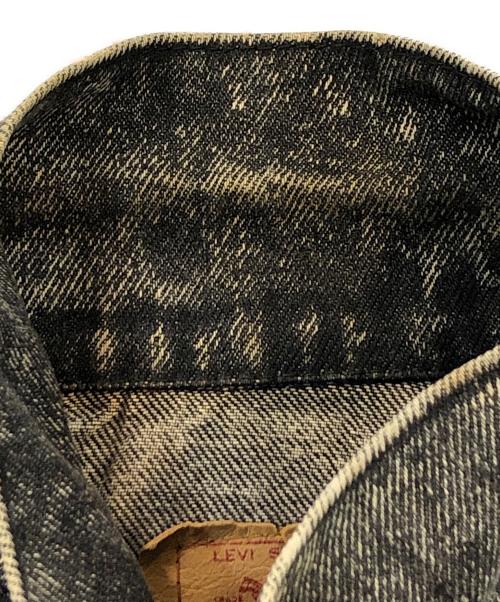 LEVI'S（リーバイス）LEVI'S (リーバイス) 80sケミカルウォッシュデニムジャケット ブラック サイズ:Mの古着・服飾アイテム