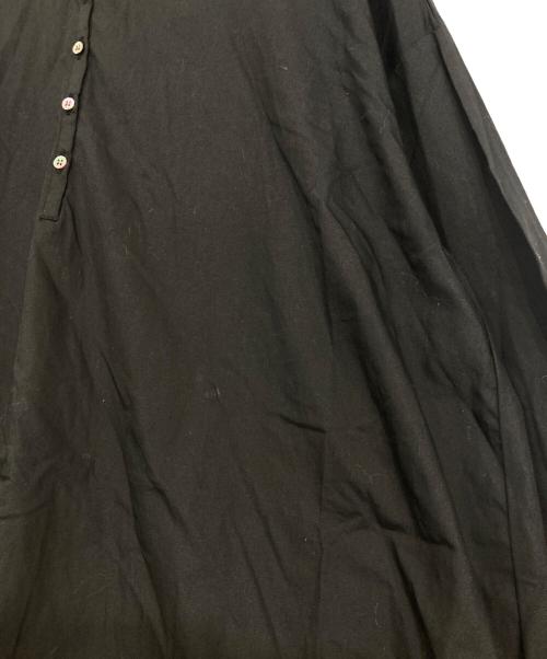 mizuiro-ind（ミズイロインド）mizuiro-ind (ミズイロインド) ブラウスワンピース ブラック サイズ:表記無しの古着・服飾アイテム