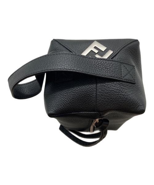 FENDI（フェンディ）FENDI (フェンディ) セカンドバッグ ブラックの古着・服飾アイテム