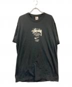 NIKE×stussyナイキ×ステューシー）の古着「INTERNATIONAL TEE」｜ブラック