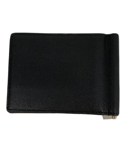 Saint Laurent Paris（サンローランパリ）Saint Laurent Paris (サンローランパリ) マネークリップ ブラックの古着・服飾アイテム