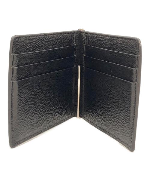 Saint Laurent Paris（サンローランパリ）Saint Laurent Paris (サンローランパリ) マネークリップ ブラックの古着・服飾アイテム