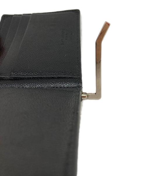 Saint Laurent Paris（サンローランパリ）Saint Laurent Paris (サンローランパリ) マネークリップ ブラックの古着・服飾アイテム