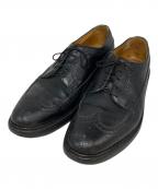 Florsheimフローシャイム）の古着「オールドウイングチップ」｜ブラック
